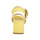 Sandalo da donna in camoscio giallo con cinturino tacco 5 - Misure disponibili: 31, 32, 33, 34, 42, 43, 44, 45, 46