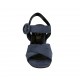 Sandale pour femmes en daim bleu avec courroie talon 5 - Pointures disponibles:  31, 32, 34, 43, 44, 46
