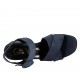 Sandale pour femmes en daim bleu avec courroie talon 5 - Pointures disponibles:  31, 32, 34, 43, 44, 46