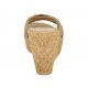 Mule ouvert pour femmes en daim beige et daim imprimé beige et platine avec plateforme et talon compensé 9 - Pointures disponibles:  42