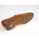 Men's loafer in brown leather - Available sizes:  40, 52