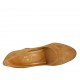 Decolté da donna in camoscio color tabacco tacco 8 - Misure disponibili: 33, 42, 44