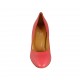 Decolté da donna in pelle rossa tacco 8 - Misure disponibili: 32, 33, 43