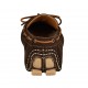 Mocassino da uomo con lacci in camoscio marrone scuro - Misure disponibili: 37, 38, 46, 47, 48, 49, 50, 51, 52