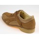 Scarpa sportiva da uomo con velcro in pelle color cuoio e cuoio chiaro - Misure disponibili: 36, 37, 50