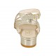 Sandalo con cinturino da donna in vernice stampata platino, turchese e argento 2 - Misure disponibili: 33, 34, 42, 43, 44, 45, 46