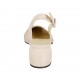 Slingback für Damen aus rosafarbenem Wildleder Absatz 5 - Verfügbare Größen:  32, 42, 43, 45