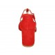Scarpa aperta da donna con cinturino in camoscio rosso tacco 7 - Misure disponibili: 32, 33, 34, 42, 43, 44, 45