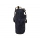 Scarpa aperta da donna con cinturino in camoscio blu tacco 7 - Misure disponibili: 32, 33, 42, 43, 44, 45