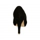 Scarpa da donna aperta in punta con plateau in camoscio nero tacco 9 - Misure disponibili: 33, 34, 42