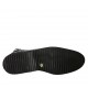 Zapato destalonado para mujer en piel azul claro y charol azul tacon 3 - Tallas disponibles:  34, 44