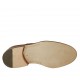 Scarpa stringata derby con puntale da uomo in pelle color cuoio - Misure disponibili: 36, 37, 38, 46, 47, 48, 49, 50