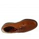 Herrenderbyschuh mit Schnürsenkeln und Broguemuster aus hellbraunem Leder - Verfügbare Größen:  36, 37, 38, 46, 47, 48, 49, 50, 52