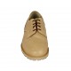 Men's laced shoe in beige nubuck leather - Available sizes:  37, 38, 46, 47, 48, 49, 50
