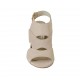 Sandale pour femmes en daim et daim imprimé scintillant rose poudre talon 7 - Pointures disponibles:  34, 42, 43, 44