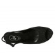 Sandalo da donna glitterato nero con plateau e tacco 10 - Misure disponibili: 32, 33, 34, 43