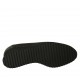 Zapato de salon con moño para mujer en piel y piel perforada negra cuña 3 - Tallas disponibles:  32, 33, 34, 42, 43, 44, 45