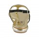 Sandale entredoigt pour femmes avec strass en daim noir talon 1 - Pointures disponibles:  43, 44