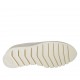 Mocassin pour femmes avec accessoire et semelle amovible en daim gris talon compensé 3 - Pointures disponibles:  33, 42, 45