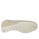 Zapato de salon para mujer en tejido transparente y charol beis con plantilla extraible cuña 5 - Tallas disponibles:  34, 42, 43, 44, 45
