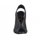 Sandalo da donna con plateau in pelle forata nera tacco 11 - Misure disponibili: 32, 33, 34, 42, 44