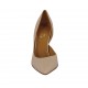 Scarpa aperta da donna in pelle nude tacco 8 - Misure disponibili: 32, 34, 42, 43, 44, 45, 46