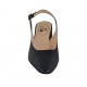 Chanel da donna in pelle nera tacco 5 - Misure disponibili: 32, 33, 34, 42, 43, 44, 45, 46