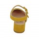 Chanel pour femmes avec boucle en daim jaune talon 4 - Pointures disponibles:  42, 43, 44, 46