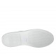 Zapato para hombre con cordones y plantilla extraible en piel y piel trensada negra - Tallas disponibles:  36, 37, 47, 48