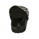 Sabo para mujer en piel negra y blanca cuña 2 - Tallas disponibles:  34, 43, 44