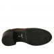 Scarpa stringata da donna modello Oxford in pelle marrone tacco 5 - Misure disponibili: 32, 33, 34, 42, 43, 45
