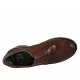 Scarpa stringata da donna modello Oxford in pelle marrone tacco 5 - Misure disponibili: 32, 33, 34, 42, 43, 45