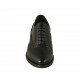 Damenoxfordschuh mit Schnürsenkeln und Flügelkappe aus schwarzem Leder Absatz 3 - Verfügbare Größen:  32, 33, 42, 43, 44, 45