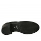 Zapato oxford para mujer con cordones en piel negra tacon 5 - Tallas disponibles:  32, 33, 34, 43, 45