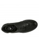 Woman's laced Oxford shoe in black leather heel 5 - Available sizes:  32, 33, 34, 43, 45