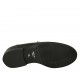 Mocasino para mujer en piel de color negro tacon 2 - Tallas disponibles:  32, 33, 34, 43, 44, 45