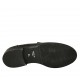 Mocassin pour femmes en cuir verni imprimé noir talon 2 - Pointures disponibles:  32, 34, 43, 44