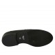 Mocasino para mujer en piel negra y moteada beis tacon 2 - Tallas disponibles:  33, 34, 43