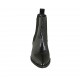 Bottines texanes à bout pointu pour femmes avec élastiques en cuir verni imprimé bleu talon 4 - Pointures disponibles:  33, 34, 42, 45