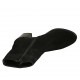 Bottines pour femmes avec fermeture éclair en daim noir talon 6 - Pointures disponibles:  32, 33, 34, 42, 43, 44, 45