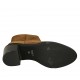 Stivaletto da donna con cerniera in camoscio cuoio tacco 6 - Misure disponibili: 32, 33, 34, 42, 43, 44, 46