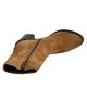 Bottines pour femmes avec fermeture éclair en daim brun clair talon 6 - Pointures disponibles:  32, 33, 34, 42, 43, 44, 46