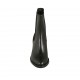 Stivaletto da donna in pelle nera con elastici tacco 6 - Misure disponibili: 33, 34, 42, 44, 45, 46