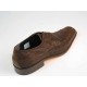 Herrenderbyschuh mit Schnürsenkeln aus braunem Vintage-Leder - Verfügbare Größen:  50