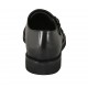 Zapato para hombre con hebillas y decoraciones Brogue en piel negra - Tallas disponibles:  36, 37, 38, 46, 47, 48, 50
