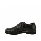Chaussure derby pour femmes à lacets en cuir verni imprimé bronze talon 3 - Pointures disponibles:  42, 43, 44, 45