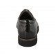 Scarpa da donna derby stringata in vernice stampata bronzo tacco 3 - Misure disponibili: 42, 43, 44, 45