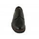 Chaussure derby pour femmes à lacets en cuir verni imprimé bronze talon 3 - Pointures disponibles:  42, 43, 44, 45