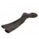 Botas para mujer en gamuza y material elastico gris tacon 3 - Tallas disponibles:  42, 43, 44, 46, 47