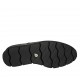 Scarpa accollata con cerniera e elastici da donna in vernice, camoscio e pelle stampata nera zeppa 4 - Misure disponibili: 33, 34, 42, 43, 46